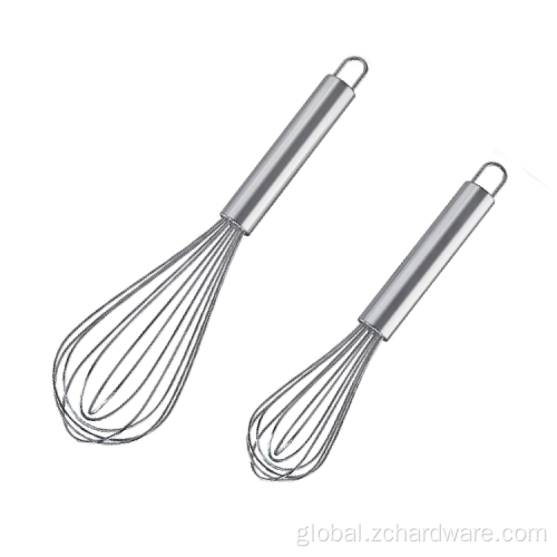 Stainless Steel Egg Mixer Stainless Steel Wire Egg Whisks Set For Stirring Factory